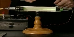 Cathode ray tube and electron