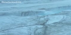 Ice lakes in Greenland drain with the speed of Niagara Falls