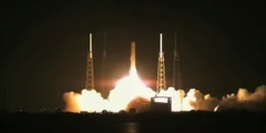 Successful Launch of A Space Satellite
