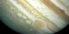 Breaking Of Red Spot on Jupiter