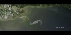 Growing Oil Spill Picture Captured From Satellites