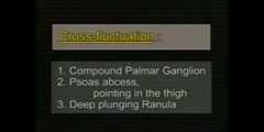 Clinical Examination of Swelling