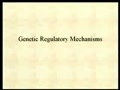 Genetic Regulatory Mechanisms