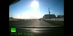 Meteorite crash in Russia on February 2013