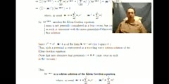 A Soliton Solution to the Klein-Gordon Equation
