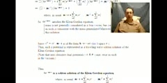 A Soliton Solution to the Klein-Gordon Equation