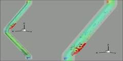 Gravity Selectivity Particle deposition along a Reflux Class