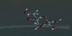 Animation of a Maya molecule