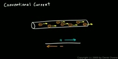 Physics 13.2.1b - Conventional Current