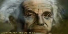 Portrait of Albert Einstein - a demonstration of speed paint