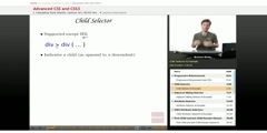 Child Selector in CSS
