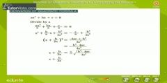 Solution of Quadratic Equations By Completing The Square