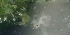 Satellites View of the Growing Gulf Oil Spill