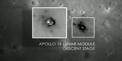 Images of Apollo 12 14and 17 Sites