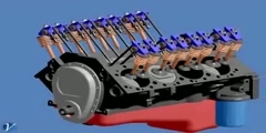 Fuel injected V8
