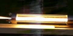 A demonstration of a hybrid rocket motor