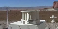 Wind Turbine Generator VAWT Homemade