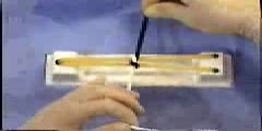 Tying a Squared Notch Demonstration