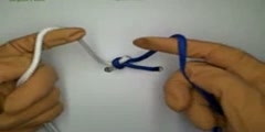 A knot used in Surgery