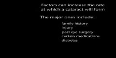 Eye Diseases Cataract Animation