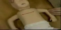 CPR on an infant